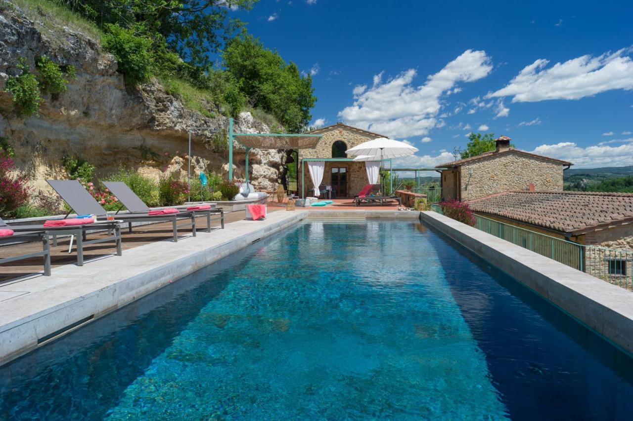 Villa La Coccola Поджібонсі Екстер'єр фото