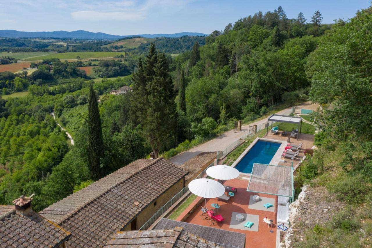 Villa La Coccola Поджібонсі Екстер'єр фото