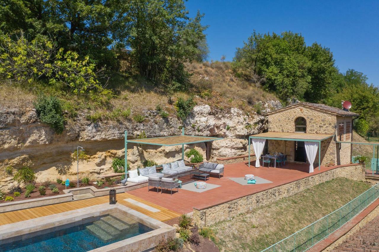 Villa La Coccola Поджібонсі Екстер'єр фото